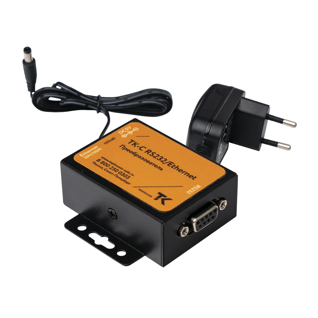 Адаптер Ethernet-RS232 TK-C